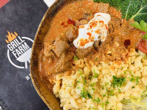 Borjúpaprikás galuskával