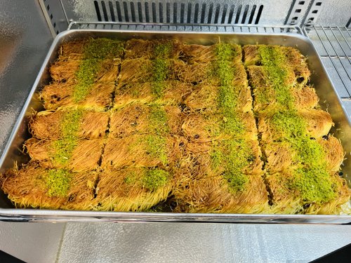 Kadayif pisztáciás