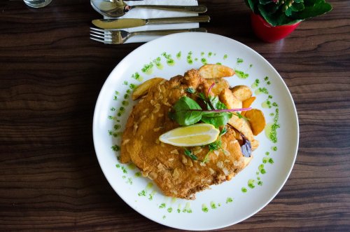 Parmezános-mandulás csirkemell