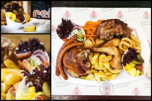 Grill tál (4 személyes)